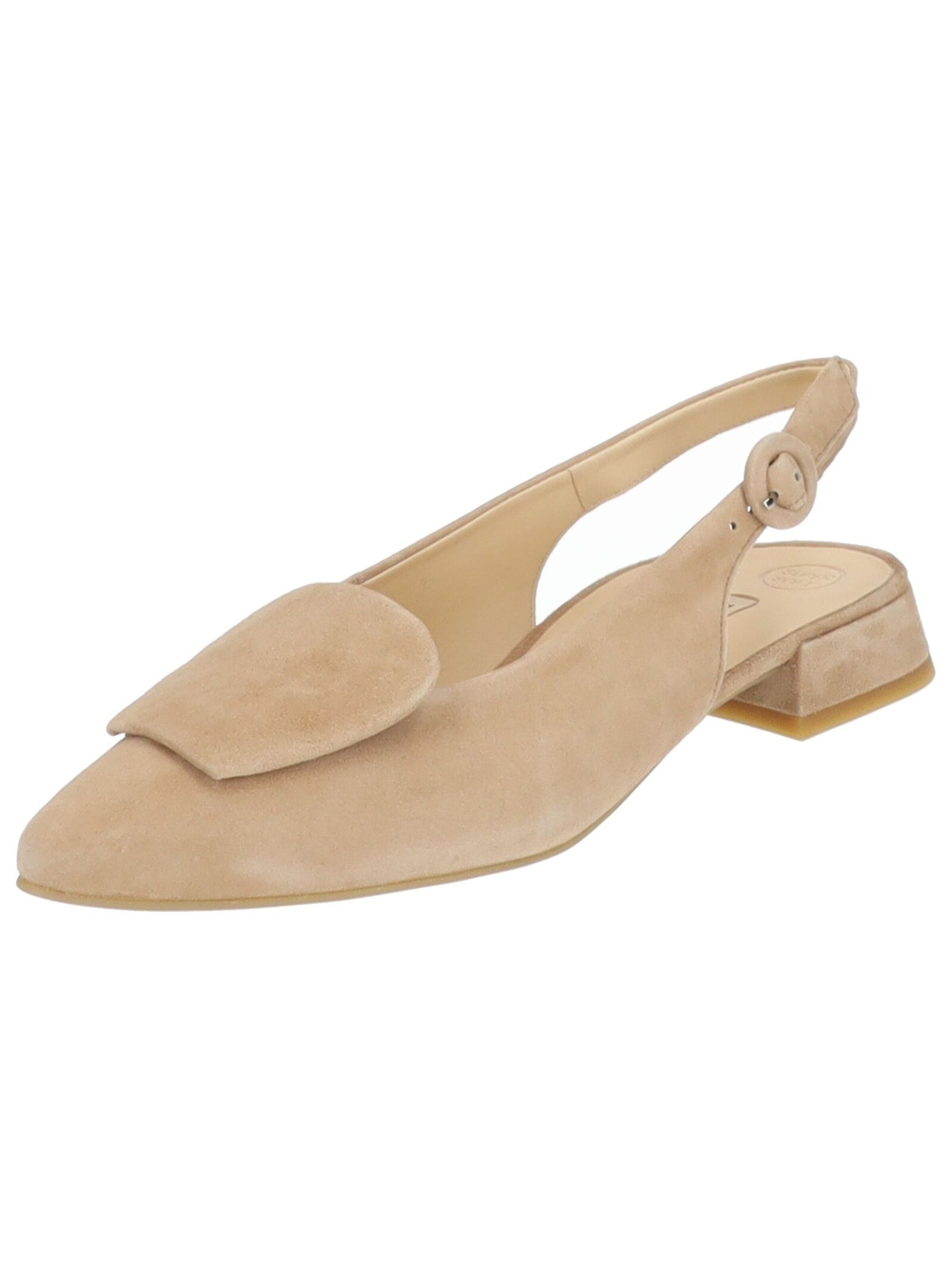 Ballerina con cinturino di Paul Green in beige: frontale