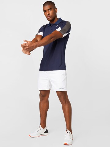 HEAD Regular Sportshorts in Weiß