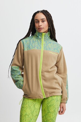 The Jogg Concept Übergangsjacke in Braun: Vorderseite