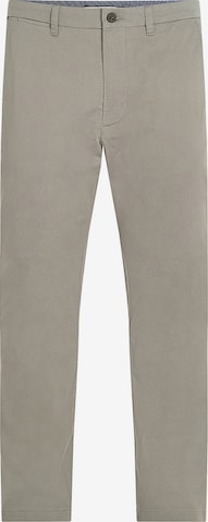 Coupe slim Pantalon chino TOMMY HILFIGER en gris : devant