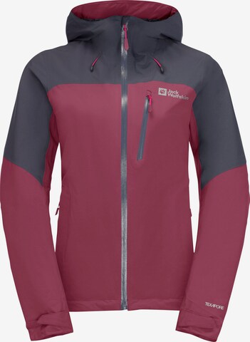 JACK WOLFSKIN Outdoor Jacket in Pink: front