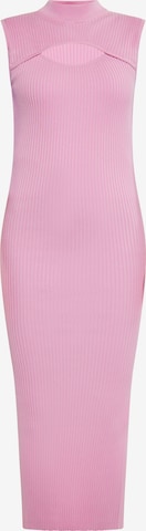 faina Knitted dress in Pink: front