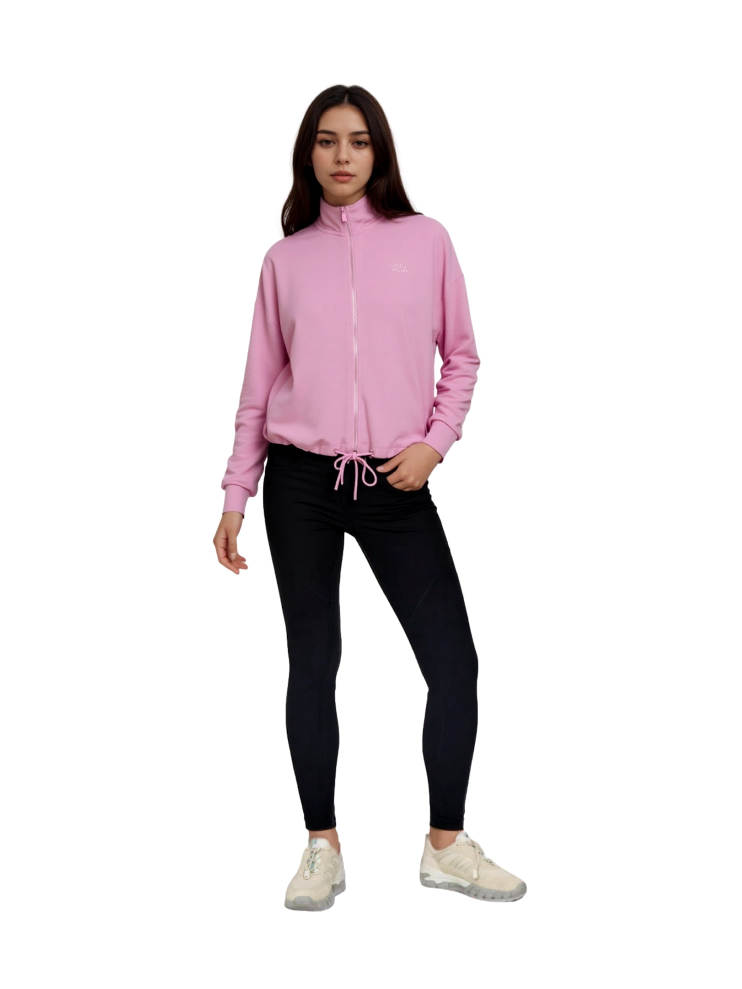 Veste de survêtement 'Frei Life' ONLY PLAY en rose