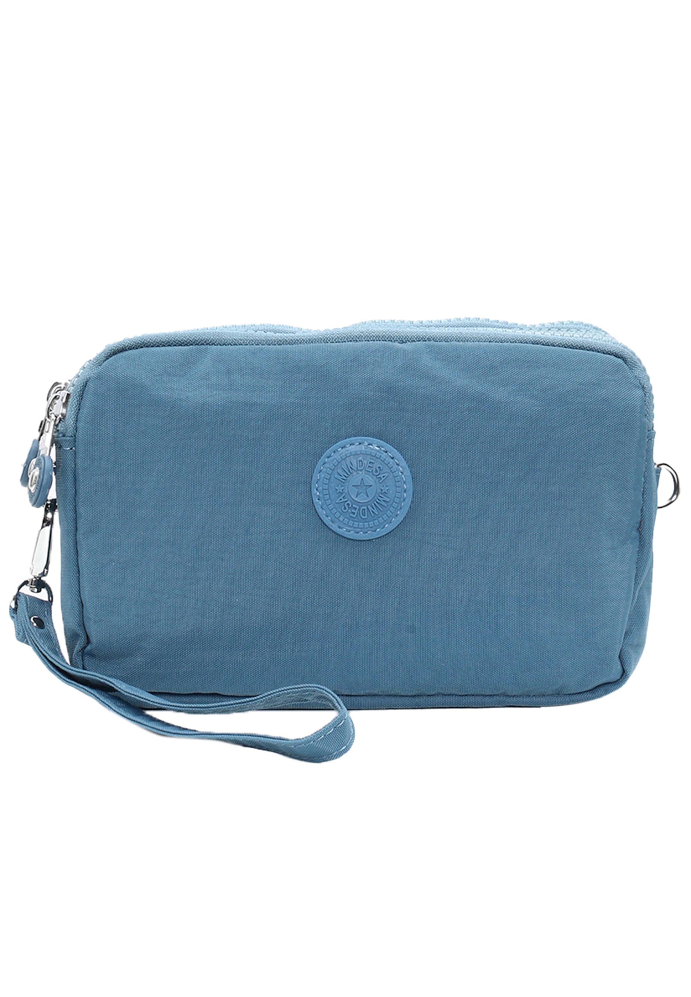 Mindesa - Mala de ombro em azul: frente