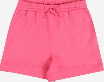 Pieces Kids Regular Pants 'Chilli' in Pink: front