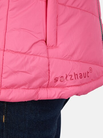 salzhaut Bodywarmer 'Thein' in Roze