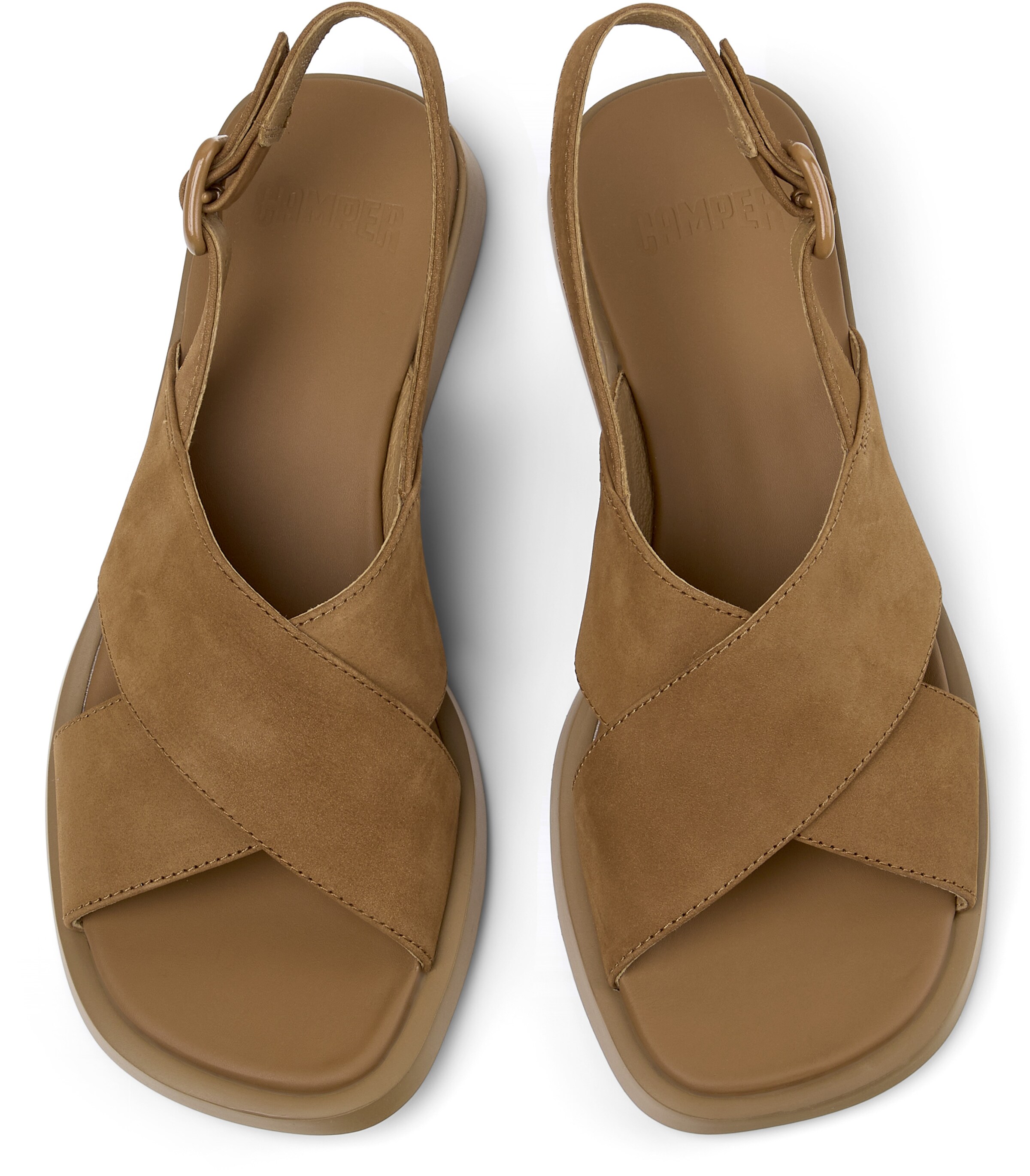 CAMPER Sandals 'Dana' in Brown