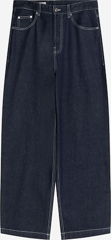 Bershka Baggy Farkut värissä sininen: etupuoli