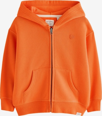 Superdry Sweatjacke in Orange: Vorderseite