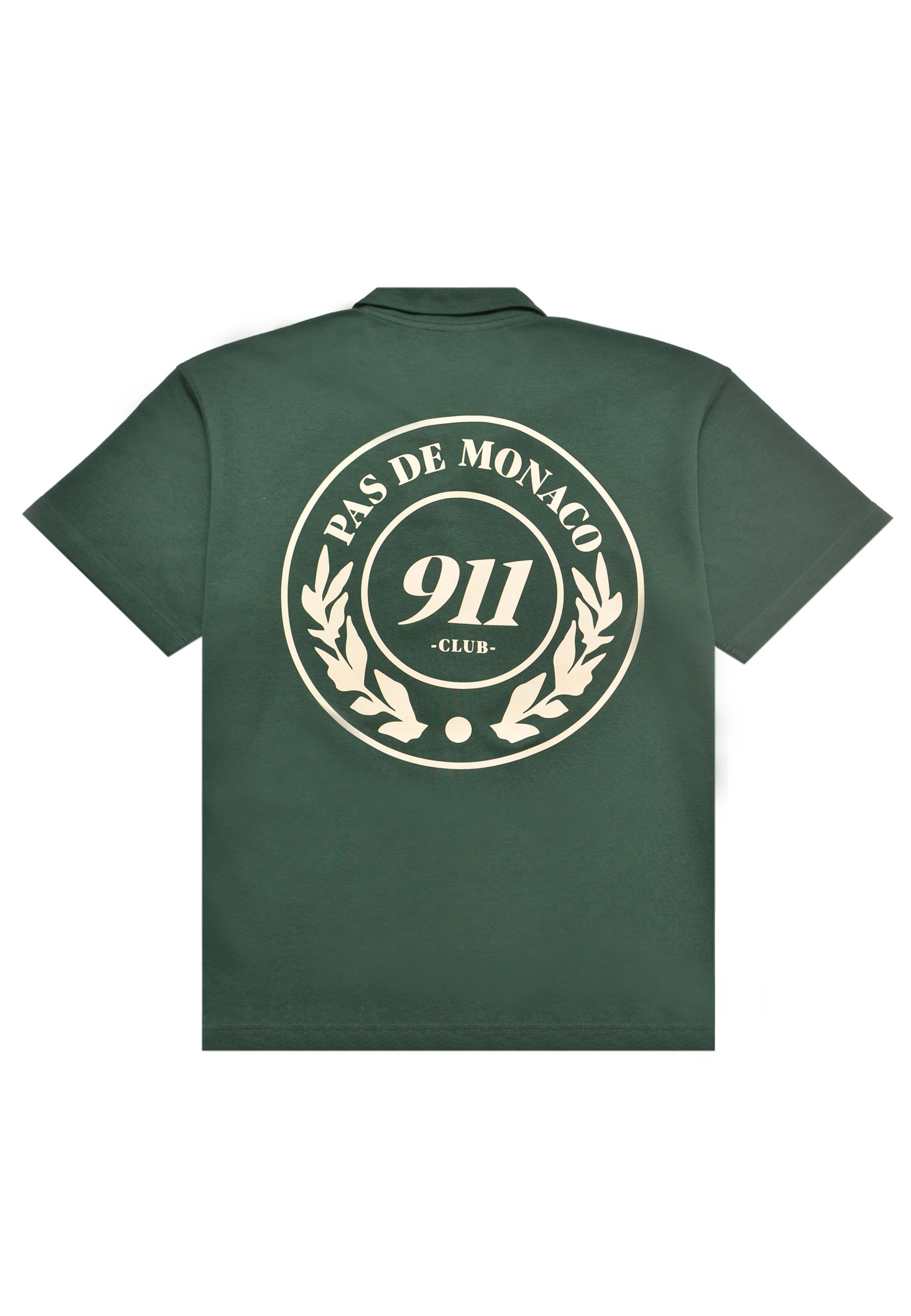 Pas De Monaco Klasický střih Košile 'Carerra' – zelená