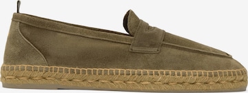 Castañer Espadrillo ' NACHO ' värissä vihreä: etupuoli