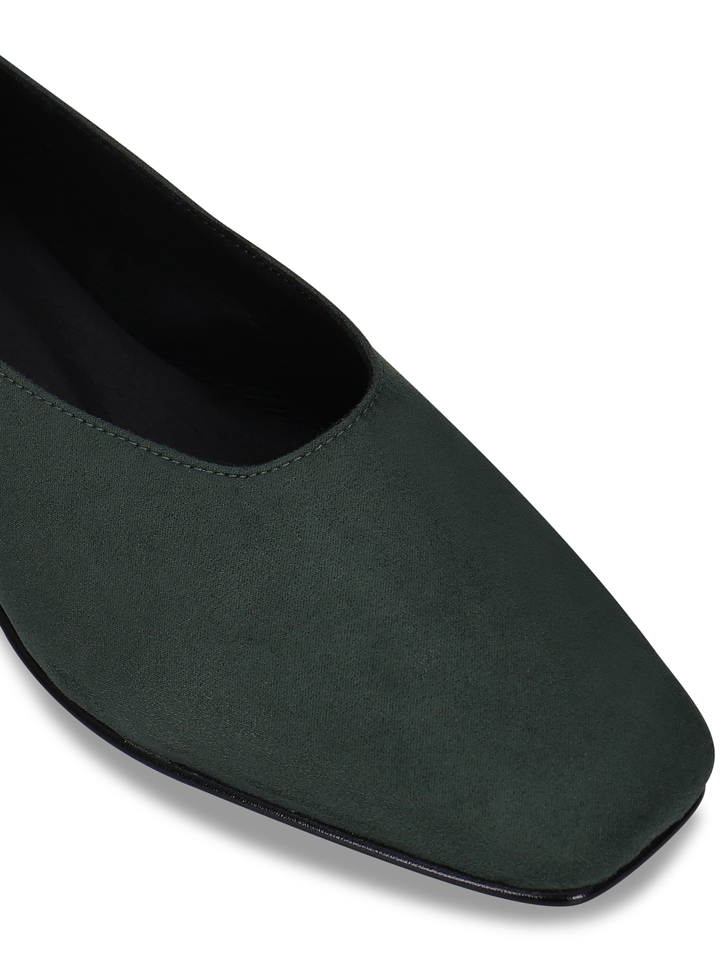 nae Vegan Shoes Baleríny 'Melita' – zelená