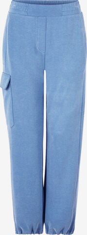 Effilé Pantalon cargo Rich & Royal en bleu : devant