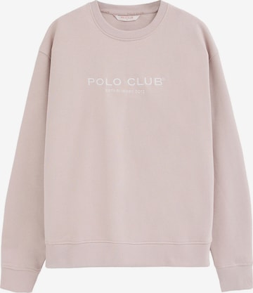Polo Club Sweatshirt in Pink: front