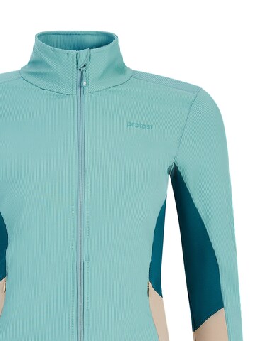 PROTEST Sports sweat jacket 'PRTNikio' in Blue