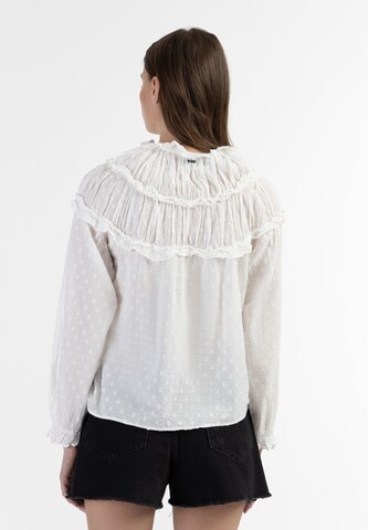 Camicia da donna 'Abrel' di DreiMaster Vintage in bianco