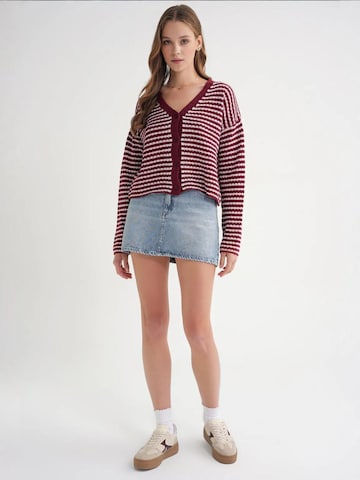 MixRay Strickjacke in Rot