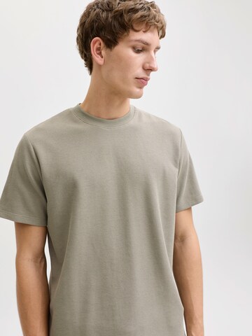 JACK & JONES T-Shirt 'JJEAUSTIN' in Grau