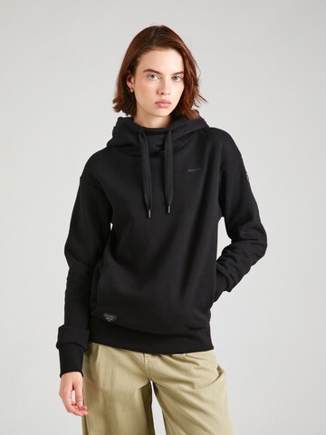 Ragwear Sweatshirt 'Yodis' i svart: framsida