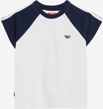 T-shirt Superdry & Co en blanc : devant