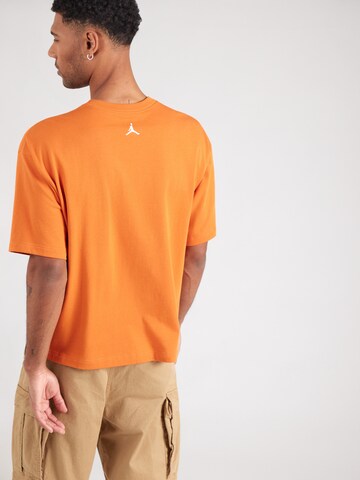 Jordan Футболка 'ESS' в Оранжевый: сзади