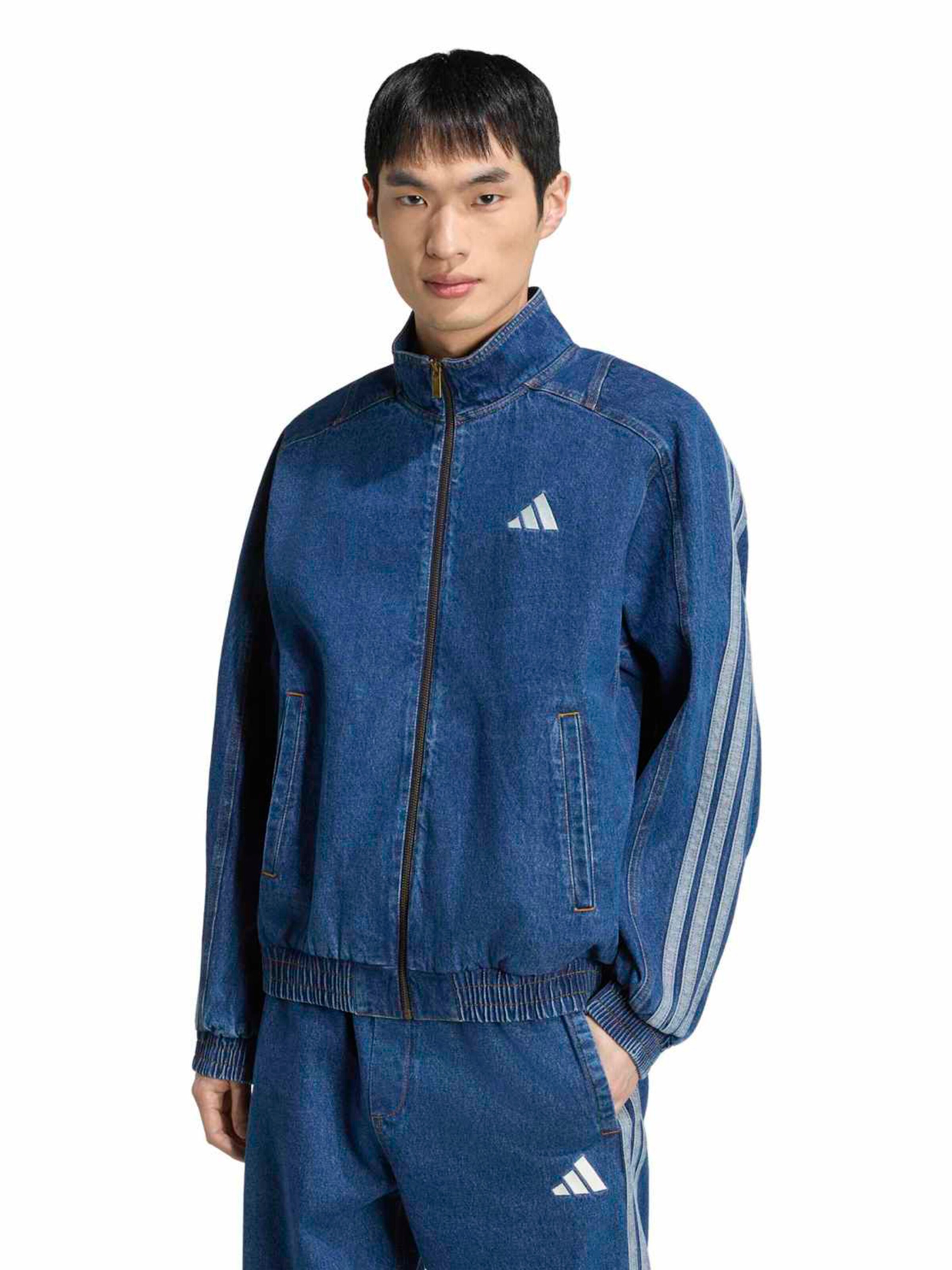 Vestes d’entraînement 'STA' ADIDAS SPORTSWEAR en bleu : devant