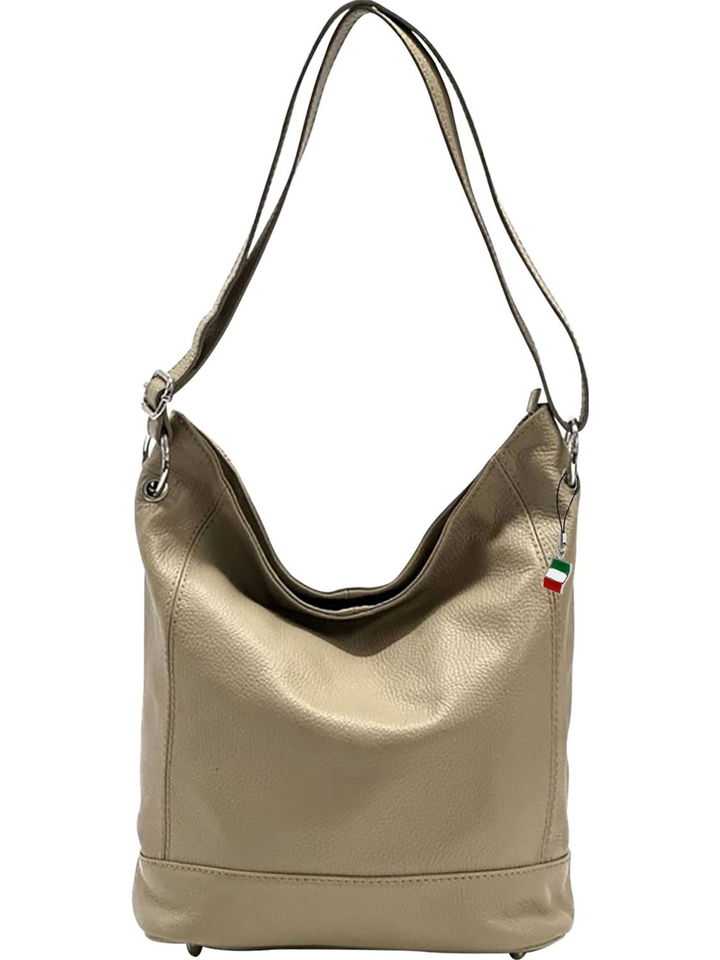 Florence Shoulder bag in Beige: front