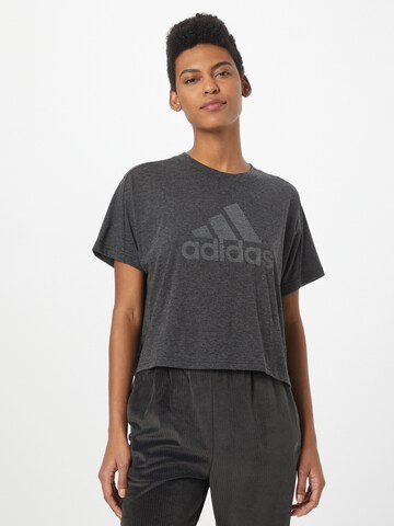 ADIDAS SPORTSWEAR Sportshirt 'Future Icons Winners' in Schwarz: predná strana