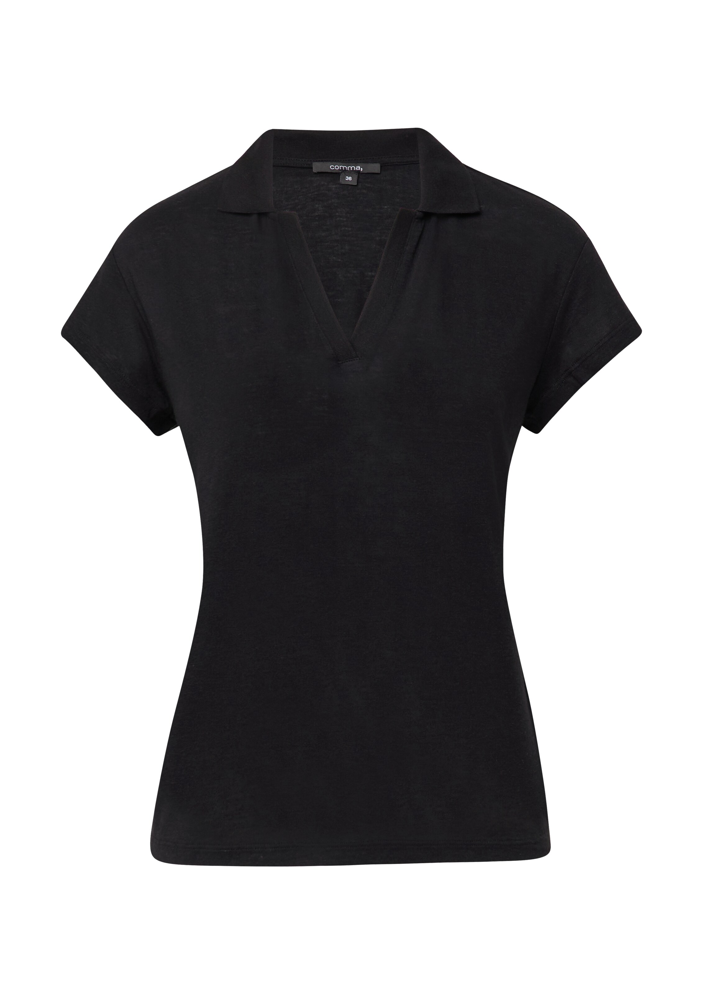 COMMA Shirt in Black: front