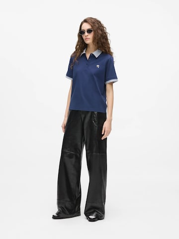 T-shirt 'Ikon' Karl Lagerfeld en bleu