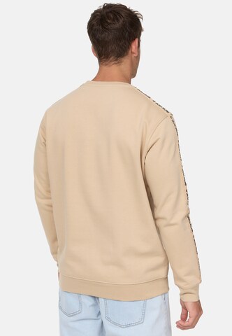 INDICODE JEANS Sweatshirt 'Korbin' in Beige