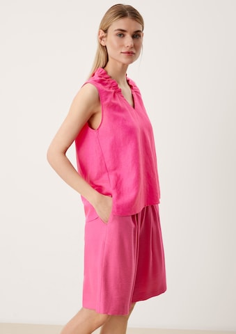 s.Oliver BLACK LABEL Blouse in Roze