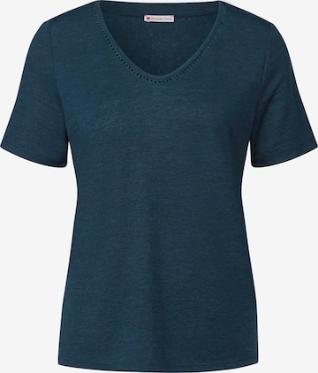 STREET ONE T-Shirt in Blau: Vorderseite