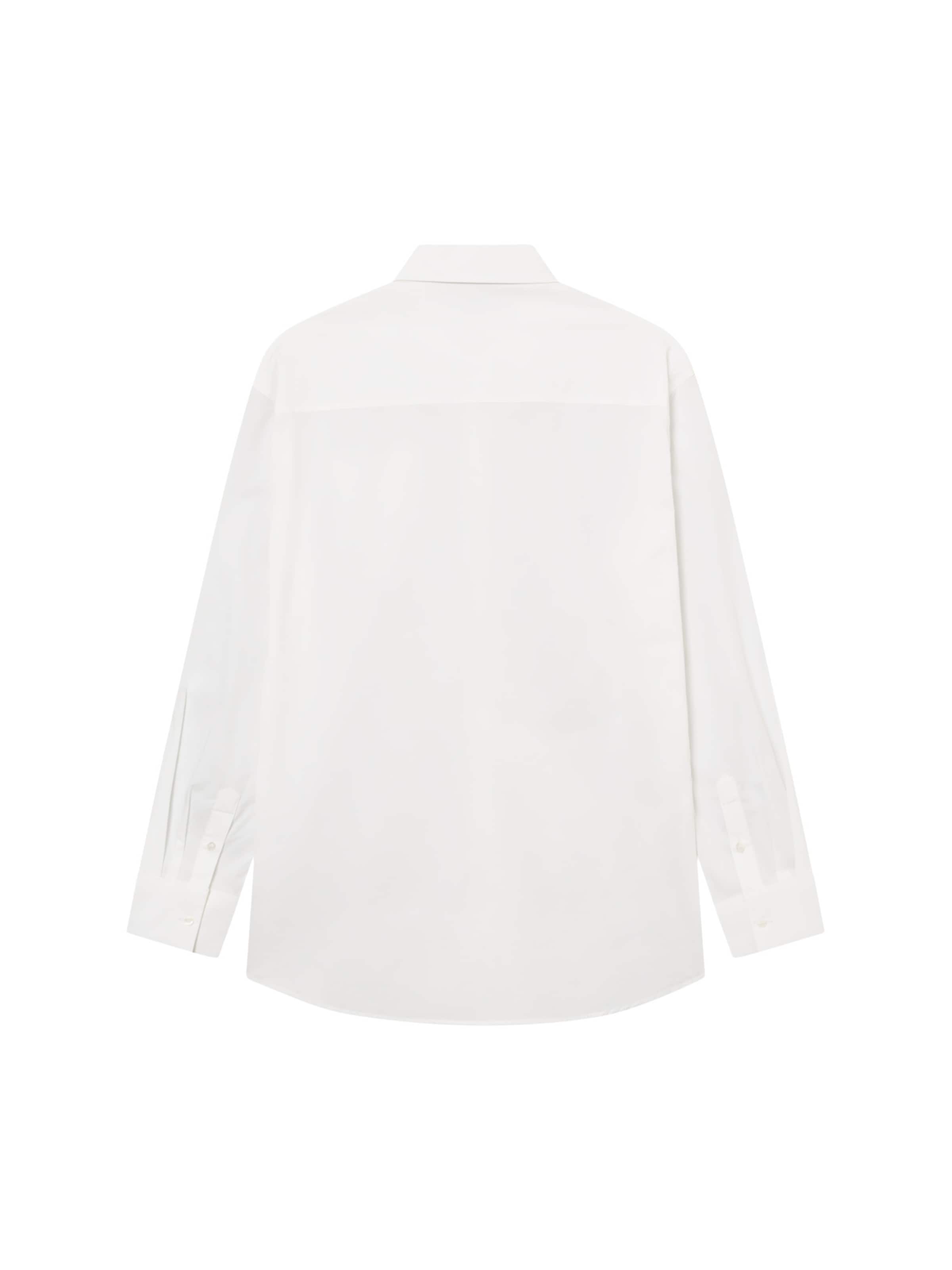 Karl Lagerfeld Comfort fit Overhemd ' 605924 ' in Wit