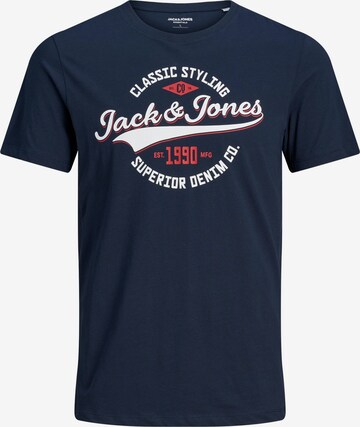 Jack & Jones Plus Shirt in Blue: front