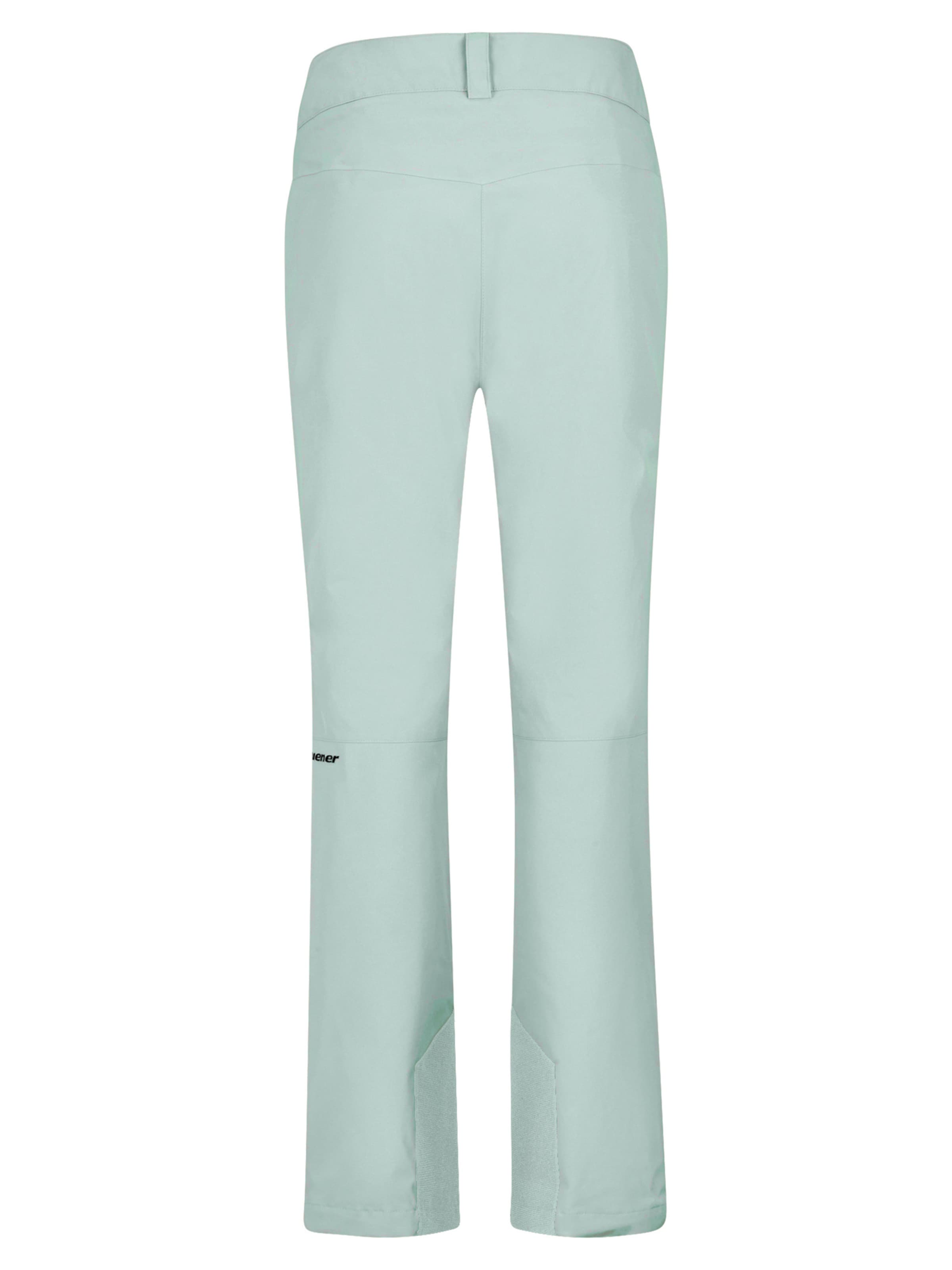 ZIENER Regular Workout Pants in Green