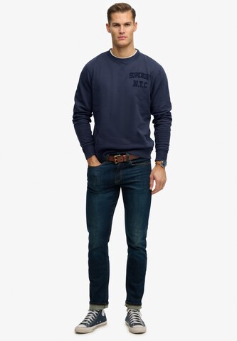 Sweat-shirt Superdry & Co en bleu