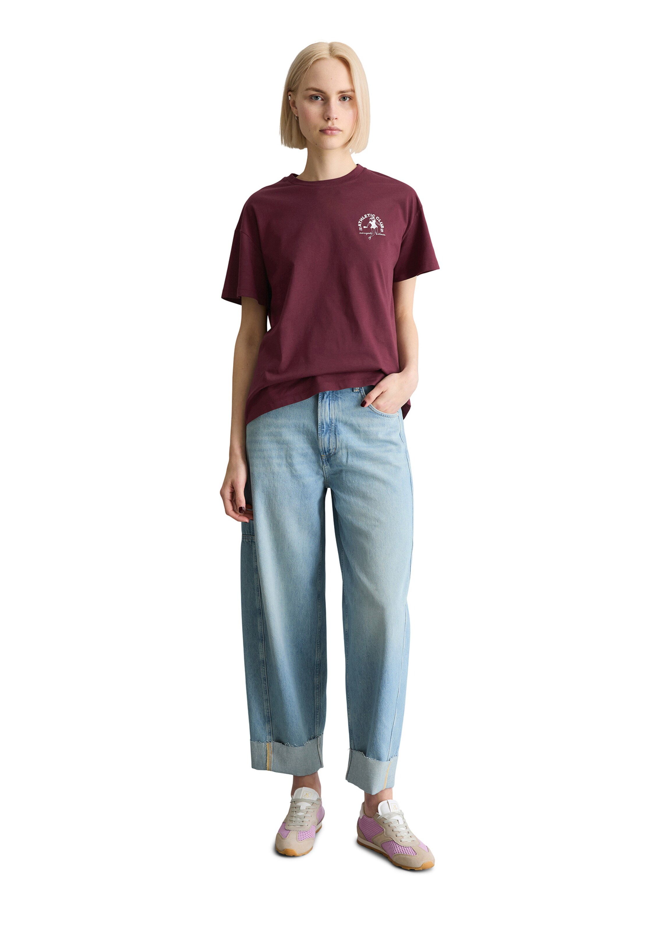 Marc O'Polo DENIM Shirt in Rood