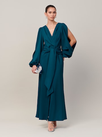 Rochie de la Sável pe albastru