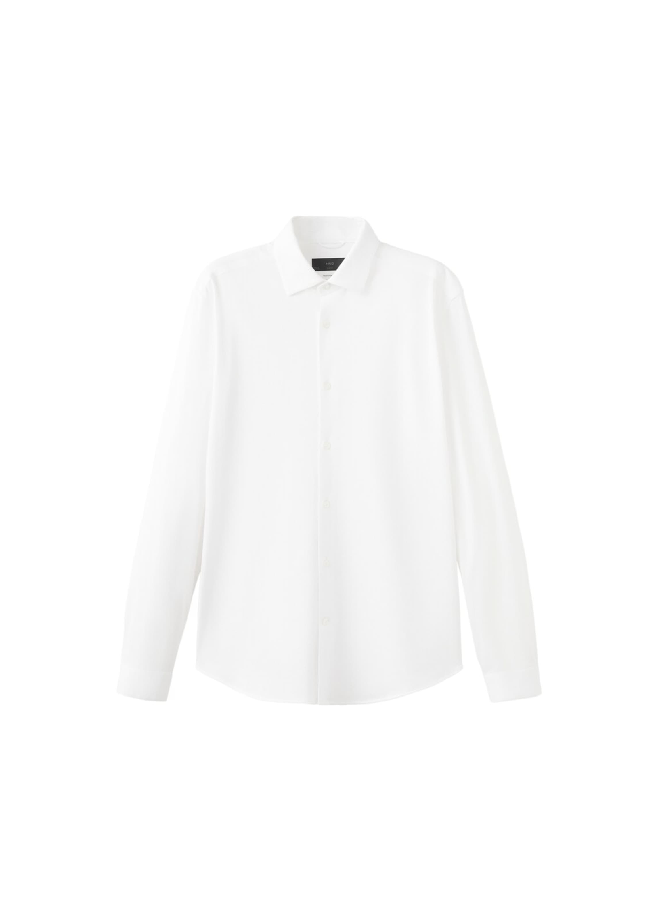 MANGO MAN Button Up Shirt 'Adana' in White, Item view