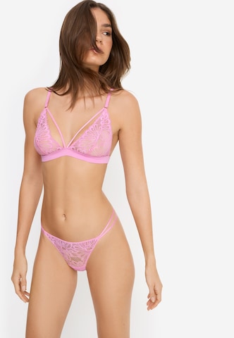 LSCN by LASCANA Háromszög Melltartó - rózsaszín