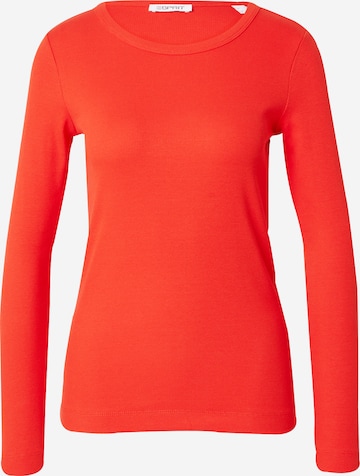 ESPRIT Shirt in Rood: voorkant