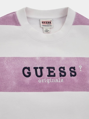 GUESS Sweatshirt in Purple