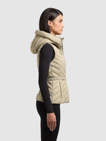 Gilet 'Demie' di khujo in verde