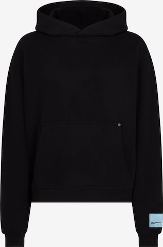KARL LAGERFELD JEANS Sweatshirt ' KLJ X Pietro Terzini' in Black: front