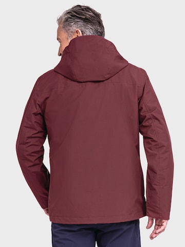 Schöffel Outdoor jacket in Red