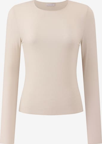 SASSYCLASSY T-shirt i beige: framsida