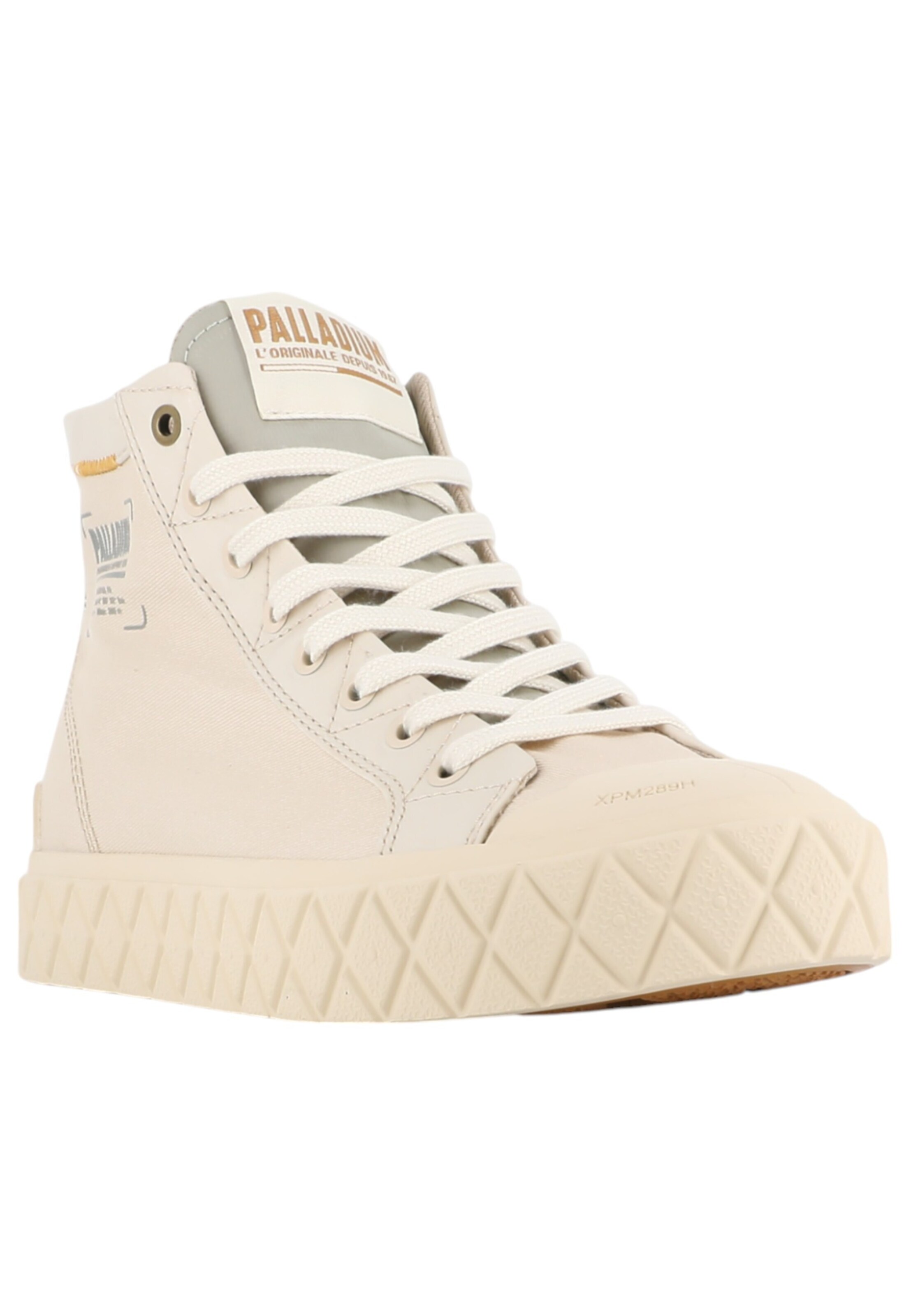 Palladium - Sapatilhas altas 'Palla Ace Detroit' em branco