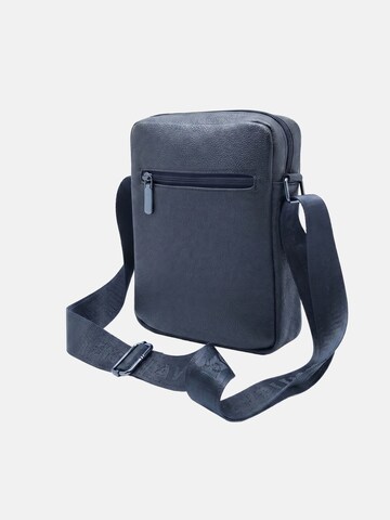 Borsa a tracolla 'Borsa a Tracolla Uomo Navigare Poliestere Zip' di Navigare in blu
