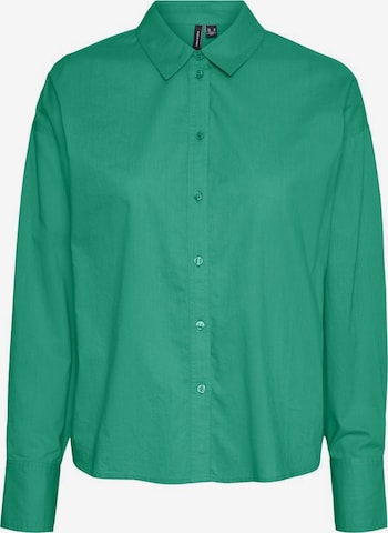 VERO MODA Blouse 'Melia' in Green: front